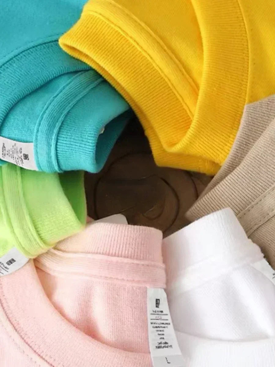T-Shirt Dame i 100% Bomuld – Løs Pasform med Korte Ærmer til Sommerbrug 3